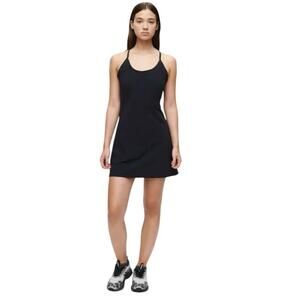 Outdoor Voices Exercise Dress Black Sz XS, L Built-In Shorts and Bra NWT Sporty